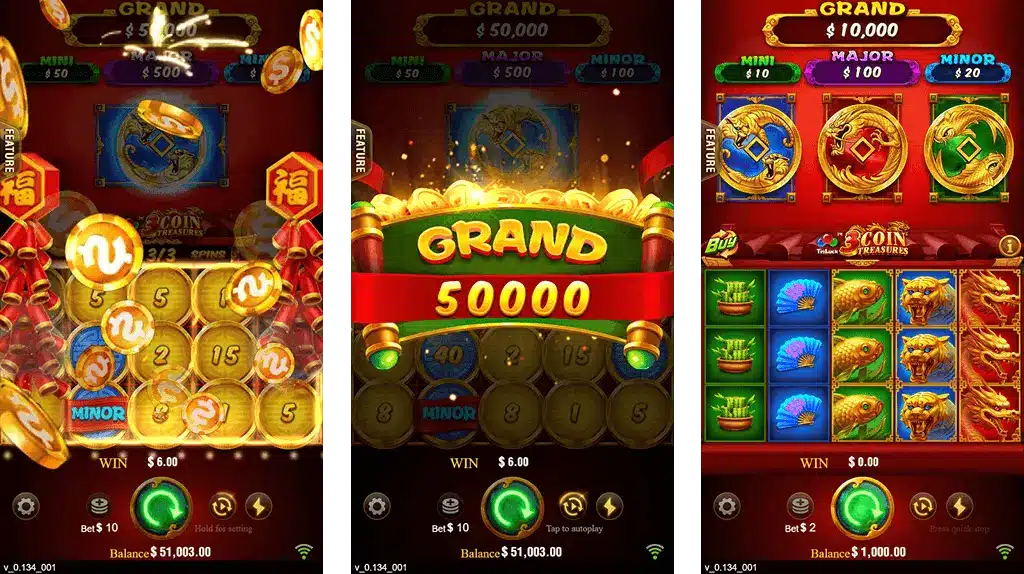 3 Coins Win365 Bonus